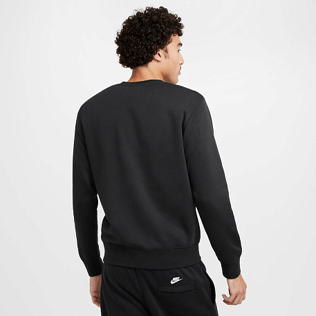 Толстовка NIKE M NK CLUB BB CREW LETTERS