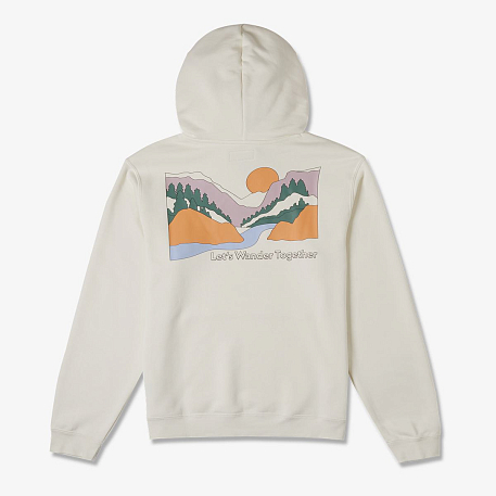 Толстовка Converse OUTDOORS GRAPHIC HOODIE EGRET