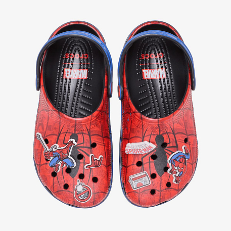 Клоги Crocs SPIDERMANWEBCLSCLG MLT