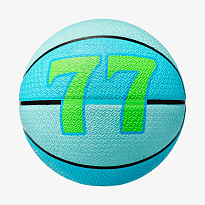 Мяч баскетбольный JORDAN PLAYGROUND 8P L DONCIC DEFLATED COPA/BLACK/LASER BLUE/ELECTRIC GREEN 07