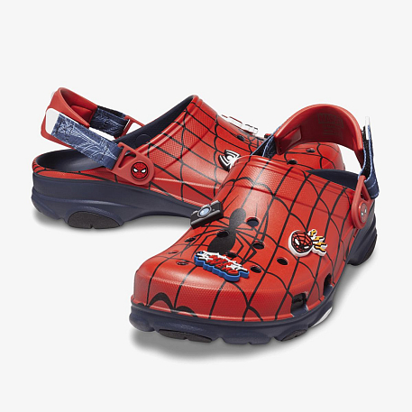 Клоги Crocs Spider-Man     All-Terrain Clog K Navy