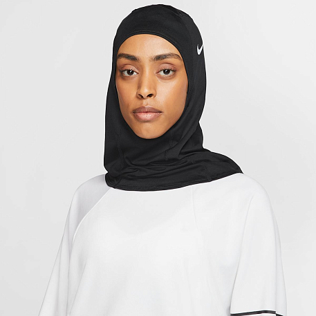 Хиджаб NIKE PRO HIJAB 2.0 BLACK/WHITE XS/S