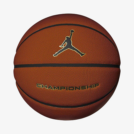 Мяч баскетбольный JORDAN CHAMPIONSHIP 8P DEFLATED AMBER/BLACK/METALLIC GOLD/BLACK 07