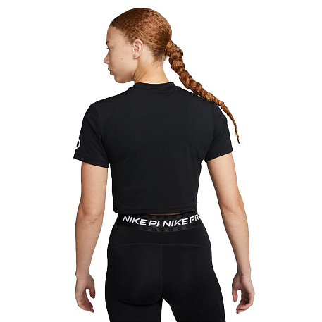 Футболка Nike Pro Dri-FIT Short-Sleeve Cropped Graphic Training Top