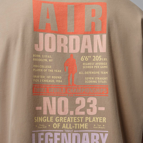 Футболка JORDAN M J FLT REIS LGND SS CREW