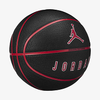 Мяч баскетбольный JORDAN ULTIMATE 2.0 8P DEFLATED BLACK/FIRE RED/WHITE/FIRE RED 07