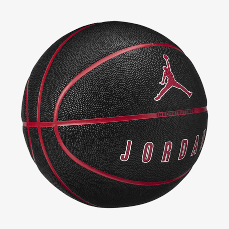 Мяч баскетбольный JORDAN ULTIMATE 2.0 8P DEFLATED BLACK/FIRE RED/WHITE/FIRE RED 07