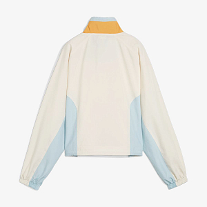 Олимпийка PUMA INFUSE RELAXED WOVEN JACKET ALPINE SNOW