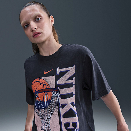 Футболка NIKE W NK TEE BB VTG LOCKUP