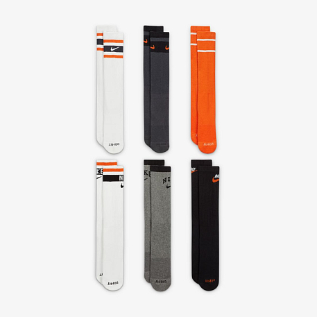 Носки Nike Everyday Plus Cushioned Crew Socks (6 Pairs)