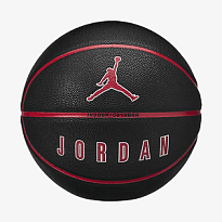 Мяч баскетбольный JORDAN ULTIMATE 2.0 8P DEFLATED BLACK/FIRE RED/WHITE/FIRE RED 07