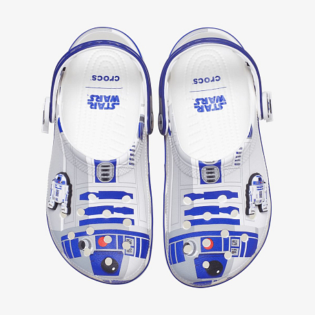 Клоги Crocs STAR  WARS  R2D2  CLS CLG MLT