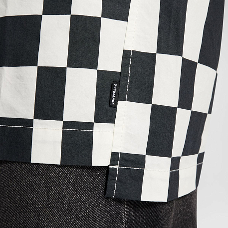 Футболка Converse Checkered Short Sleeve Button-Down Shirt