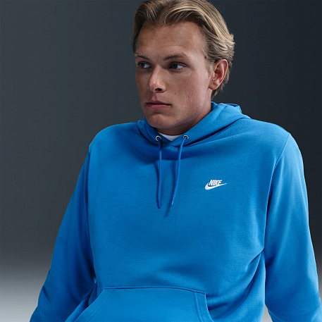 Толстовка NIKE M NK CLUB FT PO HOODIE