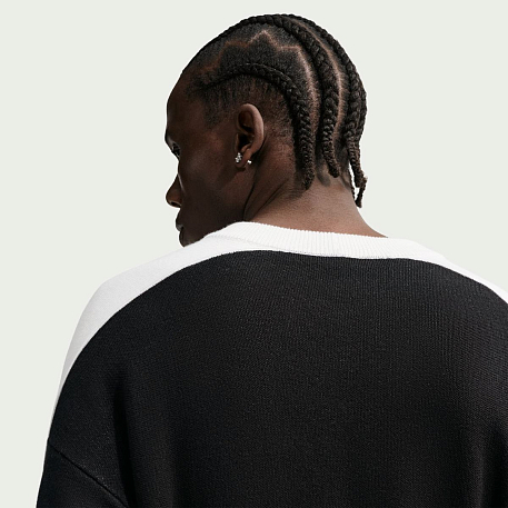 Лонгслив NIKE M NK CLUB SWEATER JERSEY