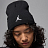 Шапка JORDAN U J PEAK BEANIE SATN LINED ESS