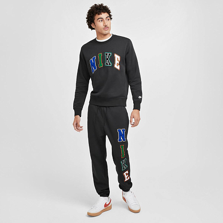 Толстовка NIKE M NK CLUB BB CREW LETTERS