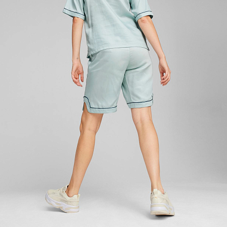 Шорты PUMA INFUSE WOVEN SHORTS TURQUOISE SURF