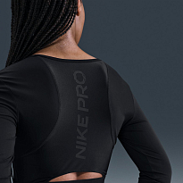 Футболка с длинным рукавом NIKE W NP DF LS TOP GG SHINE