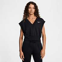 Жилетка NIKE W NSW PHNX FLC SLVLS VNECK CRP