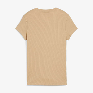 Футболка Puma CLASSICS Ribbed Slim Tee Prairie Tan
