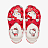 Клоги CROCS Hello  Kitty  Red  Classic Clog Mlt