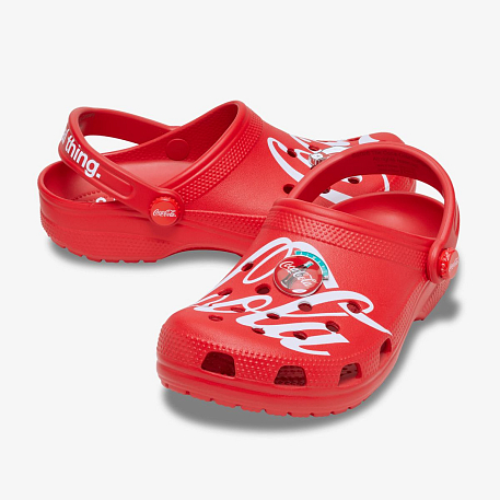 Клоги Crocs COCA  COLA  CLS  CLG MLT