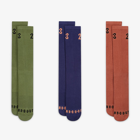 Носки JORDAN U J ESSENTIAL CREW 3PR -  144