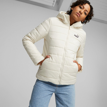 Куртка Puma ESS Hooded Padded Jacket Alpine Snow