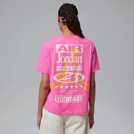 Футболка JORDAN W J FLT SS GF GFX TEE SUV