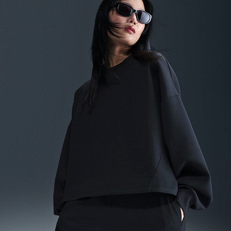 Толстовка NIKE W NK 24.7 DF CREW SOFT KNIT