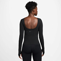 Футболка с длинным рукавом NIKE W NK ZENVY DF LS TOP NV