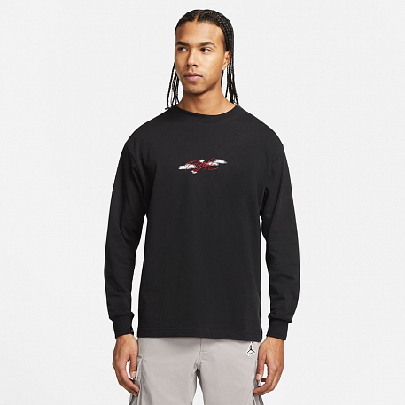 Футболка с длинным рукавом Jordan FLT ESS STMT 85 LS CREW