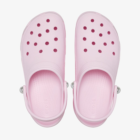 Клоги Crocs Classic   Platform   Pearl Clog PkM