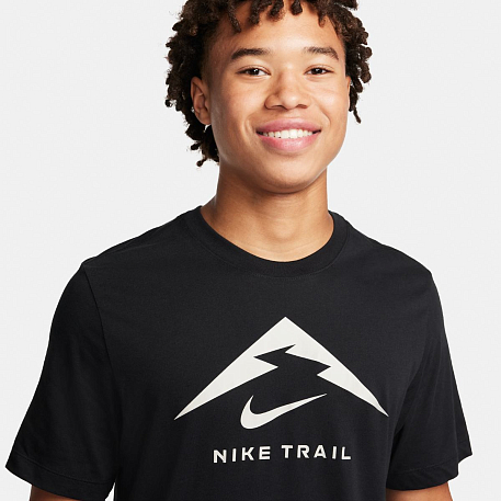 Футболка NIKE M Dri-FIT TEE TRAIL LOGO