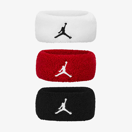 Повязка на голову JORDAN W HAIR TIES TERRY 3 PK