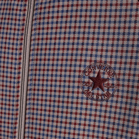 Толстовка CONVERSE MENS JACKET RETRO CHUCK TRACK JACKET AOP KNIT