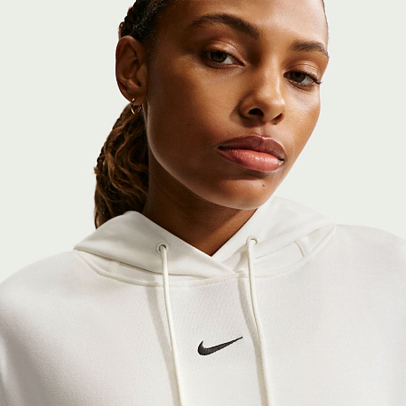 Толстовка NIKE W PHNX FLC OS PO HOODIE