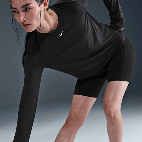 Футболка с длинным рукавом NIKE W NK ONE CLASSIC DF LS TOP WT