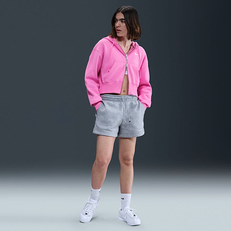 Толстовка NIKE W NSW PHNX FLC CROP FZ HDY