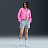 Толстовка NIKE W NSW PHNX FLC CROP FZ HDY