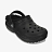 Клоги CROCS Classic Lined Clog T Blk/Blk
