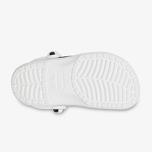 Клоги CROCS Classic Soccer Ball Clog T Whi/Blk
