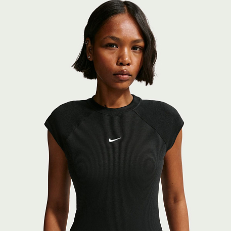 Футболка NIKE W NSW CHILL KNIT RIB SS TOP