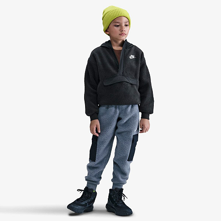 Толстовка NIKE K NSW CLUB FLC LOOSE QZ HDY WZ