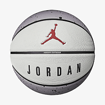 Мяч баскетбольный JORDAN PLAYGROUND 2.0 8P DEFLATED CEMENT GREY/WHITE/BLACK/FIRE RED 05