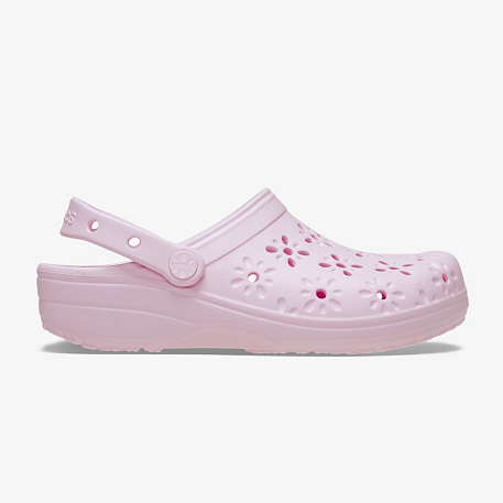 Клоги CROCS Classic  Floral  Cut  Out Clog Chk