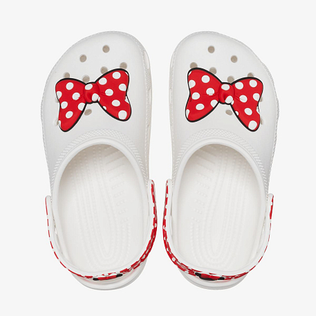 Клоги Crocs Disney  Minnie  Mouse  Cls Clg K Whi/Red