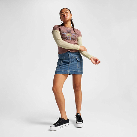 Футболка Converse Blooming Skate T-Shirt