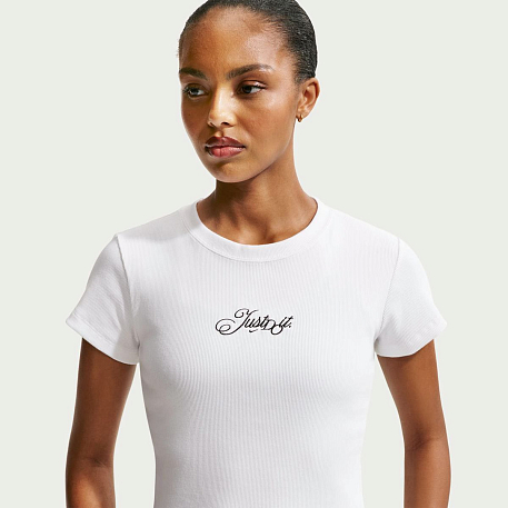 Футболка NIKE W NSW RIB MOD CRP JDI TEE